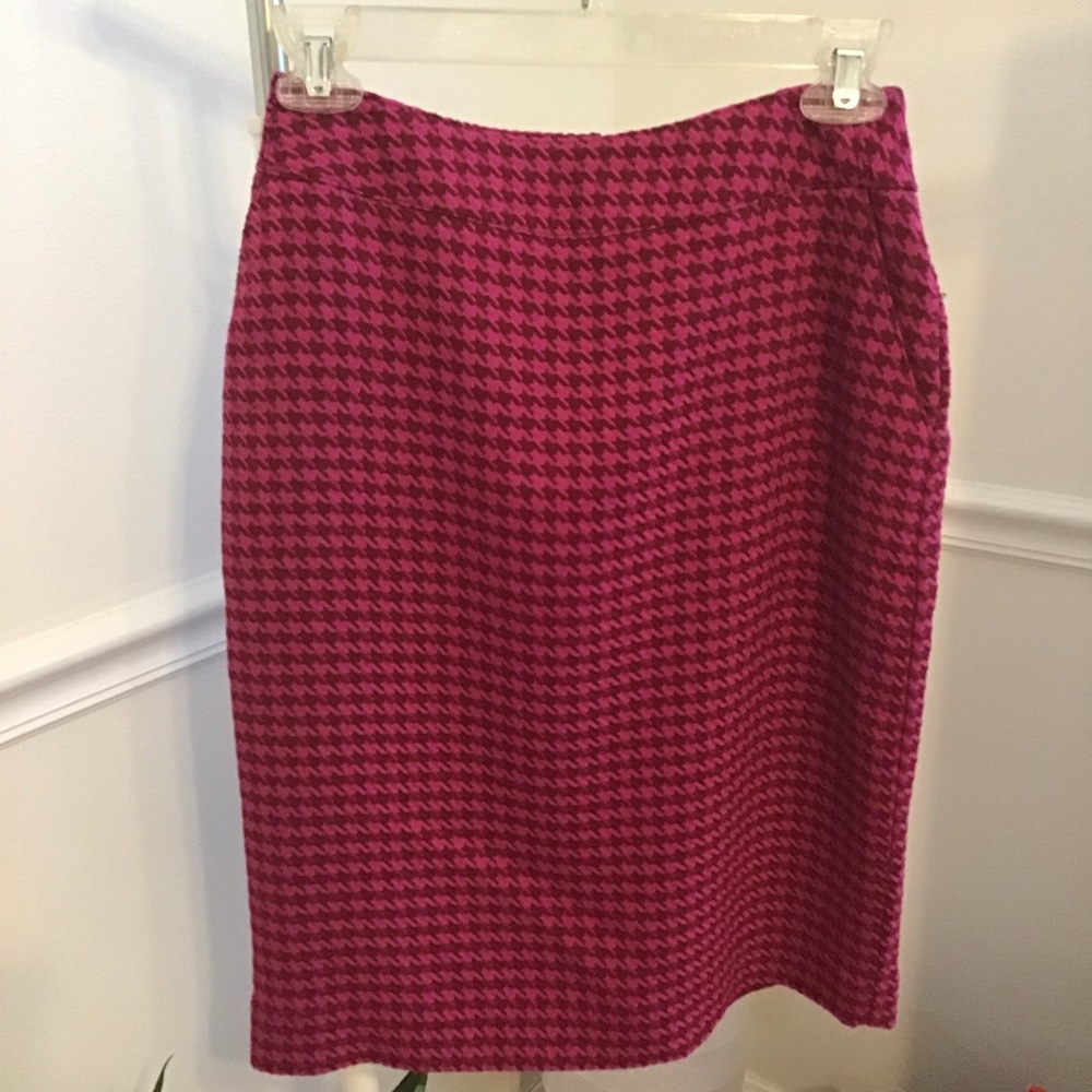 GUC MERONA HOUNDSTOOTH SKIRT